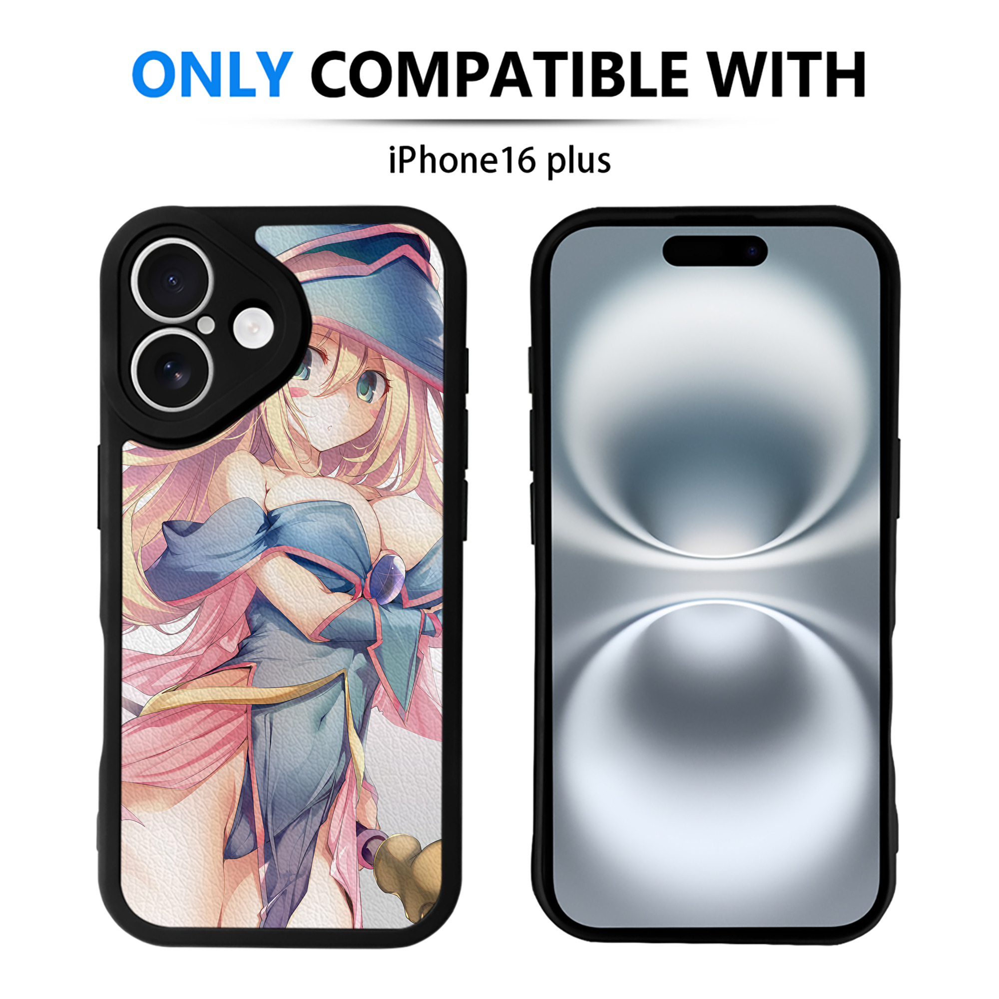 （画像用） 遊☆戯☆王 Yu-Gi-Oh! 【iPhone 16シリーズ対応】シリコンスマホケース（レザー調） 材質：シリコン